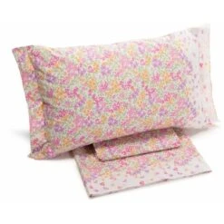 Caleffi - Completo-lenzuola Harmony 100% Cotone Non Specificato Matrimoniale Rosa