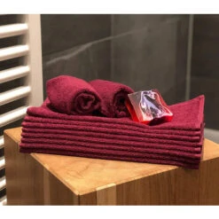 Set 4 Lavette Bagno Asciugamani Viso Cortesia Ospiti 30x30 Cotone Tinta Unita -Vendite ATMOSPHERA || None || Maxwell & Williams 74478806 4