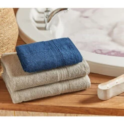 Set 4 Lavette Bagno Asciugamani Viso Cortesia Ospiti 30x30 Cotone Tinta Unita -Vendite ATMOSPHERA || None || Maxwell & Williams 74478806 5