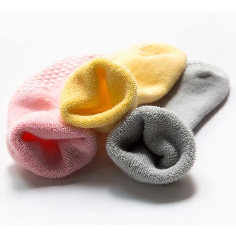 Caldo Del Bambino Del Bambino Delle Ragazze Dei Ragazzi Colla Punto Spugna Calzini E Calzettoni Neonato Accogliente Cotone Morbido Calzini Antiscivolo Forniture Per Bambini Autunno Inverno 0-3T 6 Caldo Del Bambino Del Bambino Delle Ragazze Dei Ragazzi Colla Punto Spugna Calzini E Calzettoni Neonato Accogliente Cotone Morbido Calzini Antiscivolo Forniture Per Bambini Autunno Inverno 0-3T - immagine 4