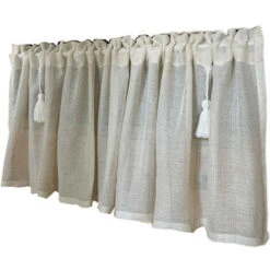 RHAFAYRE Tenda Da Cucina Corta Velata Vintage Tenda Da Finestra In Stile Country House Tenda Da Finestra In Voile Mezza Tenda Per Armadio, Bianco, L X A 100x75 Cm -Vendite ATMOSPHERA || None || Maxwell & Williams 75460156 5