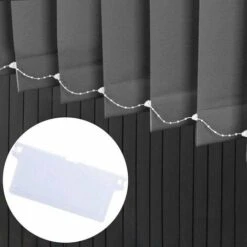 10 Pezzi California Peso Piatto Per Tende Verticali Peso Piatto Per Tende Verticali Lamella Per Tende Verticali 127 Mm Parte Di Ricambio Bianca, Kueatily -Vendite ATMOSPHERA || None || Maxwell & Williams 76325721 4