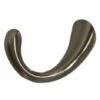 Ferma Tenda Reggi Tenda Gancio Parete Oro Bronzo Cromo Nichel Satinato, 50 MM Roma- Colore Nichel Satinato