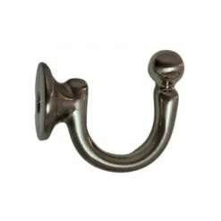 Ferma Tenda Reggi Tenda Gancio Parete Oro Bronzo Cromo Satinato Colore Nichel Satinato 43 Mm