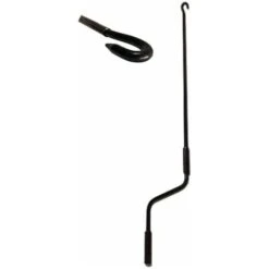 TENDAGGIMANIA Asta Di MANOVRA Per Tenda Da Sole AVVOLGIBILE Universale MANOVELLA Maniglia- 150 CM - Colore Nero