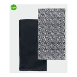 SET 2 CANOVACCI CHAKRA TOGNANA 50X70CM COTONE GRIGIO