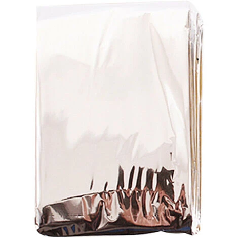 Coperta Di Emergenza Coperta Di Sopravvivenza Tenda Da Campeggio Attrezzatura Di Emergenza Esterna Impermeabile Termica (Silver, Silver-1pcs) 3 Coperta Di Emergenza Coperta Di Sopravvivenza Tenda Da Campeggio Attrezzatura Di Emergenza Esterna Impermeabile Termica (Silver, Silver-1pcs)