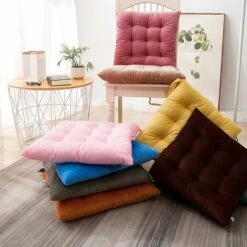 Cuscino In Velluto A Coste Con Cinturino Super Morbido E Caldo Tappetino Comodo Cuscino Quadrato 4545 Cm, Rosa -Vendite ATMOSPHERA || None || Maxwell & Williams 77710855 5