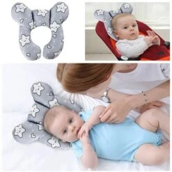 Cuscino Da Viaggio Per Bambini Passeggino Seggiolino Auto Cuscino Morbido Per Supporto Testa E Collo Cuscino Da Viaggio Per Bambini Adatto Per Bambini 0-1 Anni (stelle Bianche) -Vendite ATMOSPHERA || None || Maxwell & Williams 77711205 4