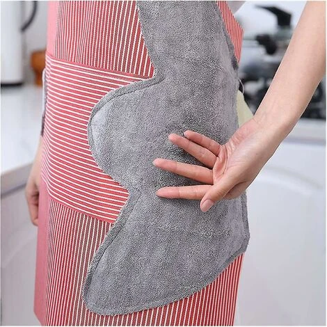 Grembiule Da Cucina Grembiule Da Cucina Super Spesso Resistente All'usura Manica Femminile Impermeabile E Resistente All'olio Tutta La Cottura Può Asciugarsi Le Mani 4 Grembiule Da Cucina Grembiule Da Cucina Super Spesso Resistente All'usura Manica Femminile Impermeabile E Resistente All'olio Tutta La Cottura Può Asciugarsi Le Mani - immagine 2