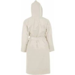 Accappatoio Microfibra Moderno Tinta Unita Morbido Uomo Donna Cintura Tasche Cappuccio Beige - M -Vendite ATMOSPHERA || None || Maxwell & Williams 78042818 2