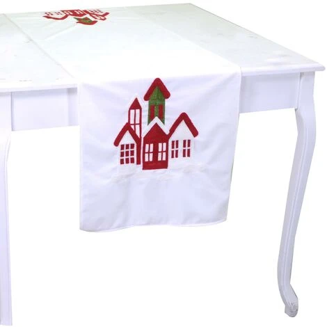 Runner Tessuto Casa Bianco Rettangolarecm150x40h0.5 3 Runner Tessuto Casa Bianco Rettangolarecm150x40h0.5