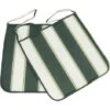 CUSCINO PANAREA CM.39X39X2 RIGATO VERDE. Prezzo Per 1 Pezzo.