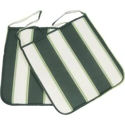 CUSCINO PANAREA CM.39X39X2 RIGATO VERDE. Prezzo Per 1 Pezzo.