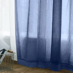Tende Trasparenti Per Soggiorno Tasca Per Asta Finestra Pannelli Per Tende Camera Da Letto Tende In Voile Semitrasparenti Blu Scuro (39''Wx98''L,2 Panels) -Vendite ATMOSPHERA || None || Maxwell & Williams 78537176 4