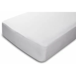 Pikolin Home Coprimaterasso, 100% Bambù, Impermeabile, Color Bianco, 80 X 190/200 Cm, Letto Da 80