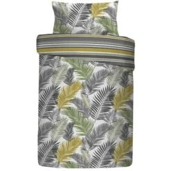 Fusion Set Copripiumino Facile Da Pulire, Motivo Tropicale, Per Letto Singolo, Color Ocra, TROOC11PTU -Vendite ATMOSPHERA || None || Maxwell & Williams 78990045 5