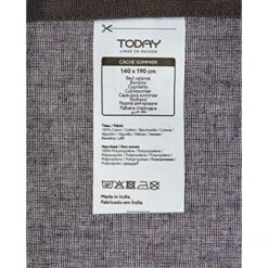 TODAY 576334 - Vestiletto In Cotone/Tessuto Non Tessuto/Polipropilene, Cotone, Grigio, 140 X 190 Cm -Vendite ATMOSPHERA || None || Maxwell & Williams 78990253 5