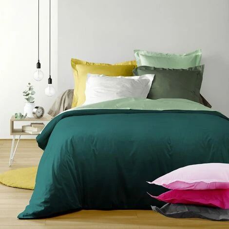 Douceur D'Intérieur, Coprimaterasso In Cotone, 57 Fili, 140 X 190 Cm, Grigio (Mausgrau) 4 Douceur D'Intérieur, Coprimaterasso In Cotone, 57 Fili, 140 X 190 Cm, Grigio (Mausgrau) - immagine 2