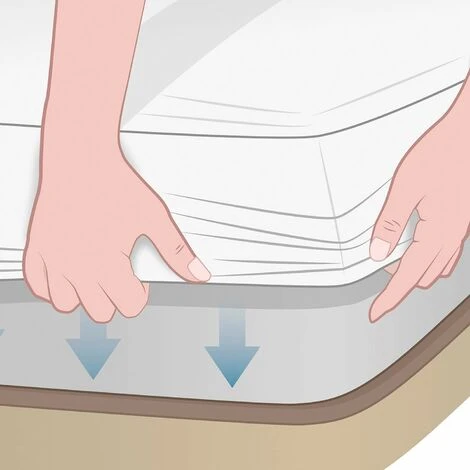 Pikolin Home Coprimaterasso Imbottito, Anallergico, Impermeabile E Traspirante, 80 X 190/200 Cm, Letto Da 80 4 Pikolin Home Coprimaterasso Imbottito, Anallergico, Impermeabile E Traspirante, 80 X 190/200 Cm, Letto Da 80 - immagine 2