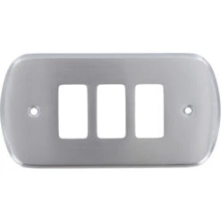 Coprinterruttore Aurora Cromo Sat. Mis. C