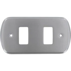 Coprinterruttore Aurora Cromo Sat. Mis. B