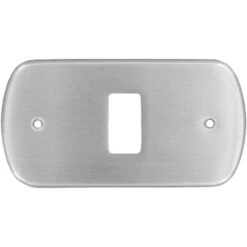 Coprinterruttore Aurora Cromo Sat. Mis. A