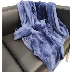 Coperta In Flanella Per Divano E Letto Soft Blu 120x150cm -Vendite ATMOSPHERA || None || Maxwell & Williams 80275350 3