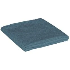 Asciugamano Ospiti E Bidet 100% Cotone Turchese Cobalto 40x60 Cm