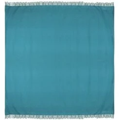 Copriletto A Frange 140 X 200 Cm Cotone Blu - SEGNA -Vendite ATMOSPHERA || None || Maxwell & Williams 80591361 5