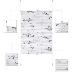 WOLTU Tenda A Rullo Plissettata Oscurante Tessuto Per Finestra Porte Senz 85 X 130 Cm 10 WOLTU Tenda A Rullo Plissettata Oscurante Tessuto Per Finestra Porte Senz 85 X 130 Cm -Vendite ATMOSPHERA || None || Maxwell & Williams 80878865 4