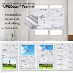 WOLTU Tenda A Rullo Plissettata Oscurante Tessuto Per Finestra Porte Senz 85 X 130 Cm 11 WOLTU Tenda A Rullo Plissettata Oscurante Tessuto Per Finestra Porte Senz 85 X 130 Cm -Vendite ATMOSPHERA || None || Maxwell & Williams 80878865 5