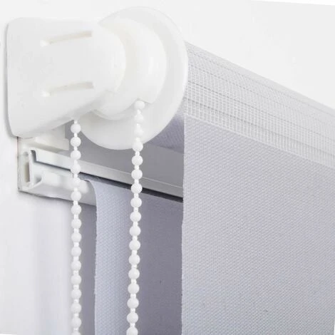 WOLTU Tenda A Rullo Doppio Oscurante Per Interni Senza Foratura Avvolgibile Grigio 65x150cm 4 WOLTU Tenda A Rullo Doppio Oscurante Per Interni Senza Foratura Avvolgibile Grigio 65x150cm - immagine 2