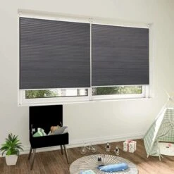 WOLTU Tenda Plissettata A Nido D'Ape Tende Avvolgibili Oscurante Al Per Finestra Grigio Scuro 80x120 Cm -Vendite ATMOSPHERA || None || Maxwell & Williams 80880017 2