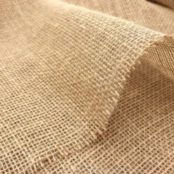 MINKUROW Tela Di Iuta Runner Da Tavola Artigianato Decorazioni Di Nozze Decorazioni Natalizie Confezioni Regalo 1,58 M Di Larghezza (Dimensioni: 1,58 M X 1 M) Marrone Naturale