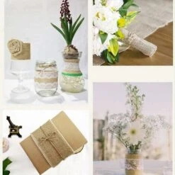 MINKUROW Tela Di Iuta Runner Da Tavola Artigianato Decorazioni Di Nozze Decorazioni Natalizie Confezioni Regalo 1,58 M Di Larghezza (Dimensioni: 1,58 M X 1 M) Marrone Naturale 10 MINKUROW Tela Di Iuta Runner Da Tavola Artigianato Decorazioni Di Nozze Decorazioni Natalizie Confezioni Regalo 1,58 M Di Larghezza (Dimensioni: 1,58 M X 1 M) Marrone Naturale -Vendite ATMOSPHERA || None || Maxwell & Williams 80890166 4