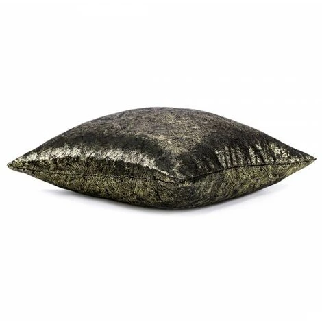 Federa Veras Nero Stampato,metallizato Blackoutsuedeshine 45x45 AmeliaHome 3 Federa Veras Nero Stampato,metallizato Blackoutsuedeshine 45x45 AmeliaHome