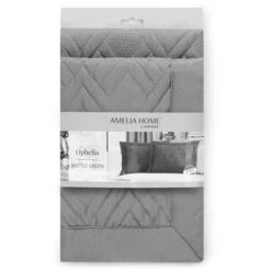 Federa Ophelia Grigio Pressato 45x45 AmeliaHome 11 Federa Ophelia Grigio Pressato 45x45 AmeliaHome -Vendite ATMOSPHERA || None || Maxwell & Williams 80990466 5