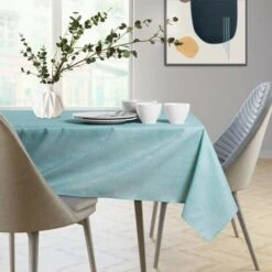 Tovaglia Vesta Blu Pressato Moderno 140x300 AmeliaHome -Vendite ATMOSPHERA || None || Maxwell & Williams 81023719 3