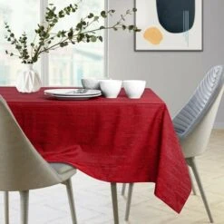 Tovaglia Vesta Bordeaux Pressato Moderno 140x140 AmeliaHome -Vendite ATMOSPHERA || None || Maxwell & Williams 81025451 3