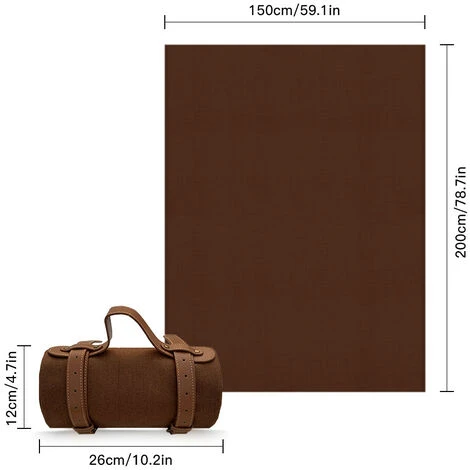 150x200cm Coperta Da Picnic Tappetino Da Terra Coperta Da Spiaggia Tappetino Da Picnic Da Viaggio Coperta Da Picnic Estiva Tappetino Da Picnic In Famiglia (bianco) 5 150x200cm Coperta Da Picnic Tappetino Da Terra Coperta Da Spiaggia Tappetino Da Picnic Da Viaggio Coperta Da Picnic Estiva Tappetino Da Picnic In Famiglia (bianco) - immagine 3