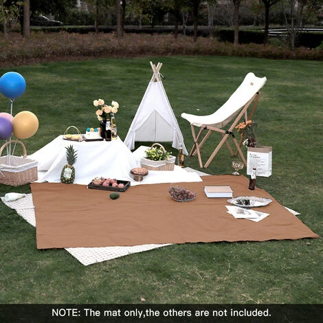 150x200cm Coperta Da Picnic Tappetino Da Terra Coperta Da Spiaggia Tappetino Da Picnic Da Viaggio Coperta Da Picnic Estiva Tappetino Da Picnic In Famiglia (bianco) 6 150x200cm Coperta Da Picnic Tappetino Da Terra Coperta Da Spiaggia Tappetino Da Picnic Da Viaggio Coperta Da Picnic Estiva Tappetino Da Picnic In Famiglia (bianco) - immagine 4