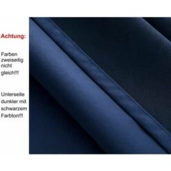 WOLTU Tenda Oscurante Con Occhielli Tende Drappeggi Opache Finestra 135 X 245 Cm 1x Blu Scuro -Vendite ATMOSPHERA || None || Maxwell & Williams 82137667 2