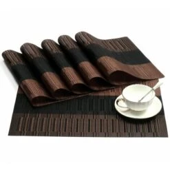 Set Di 6 Tovagliette All'americana 30x45cm Tovagliette All'americana Lavabili Antiscivolo Tovagliette In PVC Resistenti All'usura Resistenti Al Calore, Tovagliette All'americana Per La Cucina -Vendite ATMOSPHERA || None || Maxwell & Williams 82753824 5