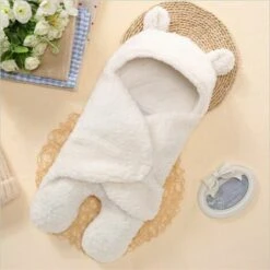 Sacco A Pelo Con Cappuccio, Coperta In Pile Plus, Tenere Al Caldo E Trapunta In Pile, Adatto Per 0-6 Mesi (beige) -Vendite ATMOSPHERA || None || Maxwell & Williams 82981419 3