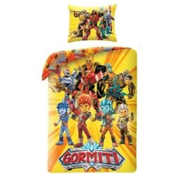 Parure Copripiumino Gormiti Gialllo