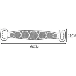 Scrubber Per La Schiena In Silicone, Vasca Da Bagno, Doccia, Spazzola Per Massaggio Del Corpo In Silicone, Asciugamano Da Bagno In Silicone, Cintura Con Spazzola Per Il Corpo Esfoliante, Cinturino Per -Vendite ATMOSPHERA || None || Maxwell & Williams 83651222 4