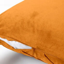 Federa Cuscino Decorativo In Velluto Quadrato 45 X 45 Cm Con Zip Oro -Vendite ATMOSPHERA || None || Maxwell & Williams 83720479 3