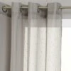 Tenda A Righe Grigie 140x240 - Strisce Trasparenti, Grigio, Poliestere, Dimensioni 140x240 Cm - Atmosphera Créateur D'intérieur