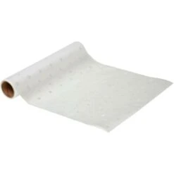 Tessuto Bianco Lucido Bianco - 28 X 500 Cm - Feeric Lights & Christmas